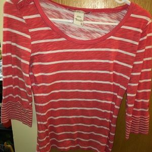 3/4 sleeve Abercrombie shirt